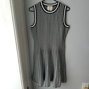 Kate Spade Checkered Sweater Dress - Medium